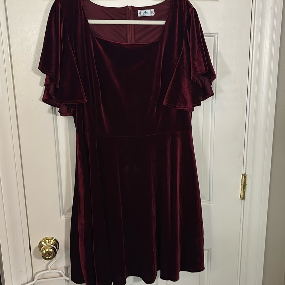 Red Velvet dress